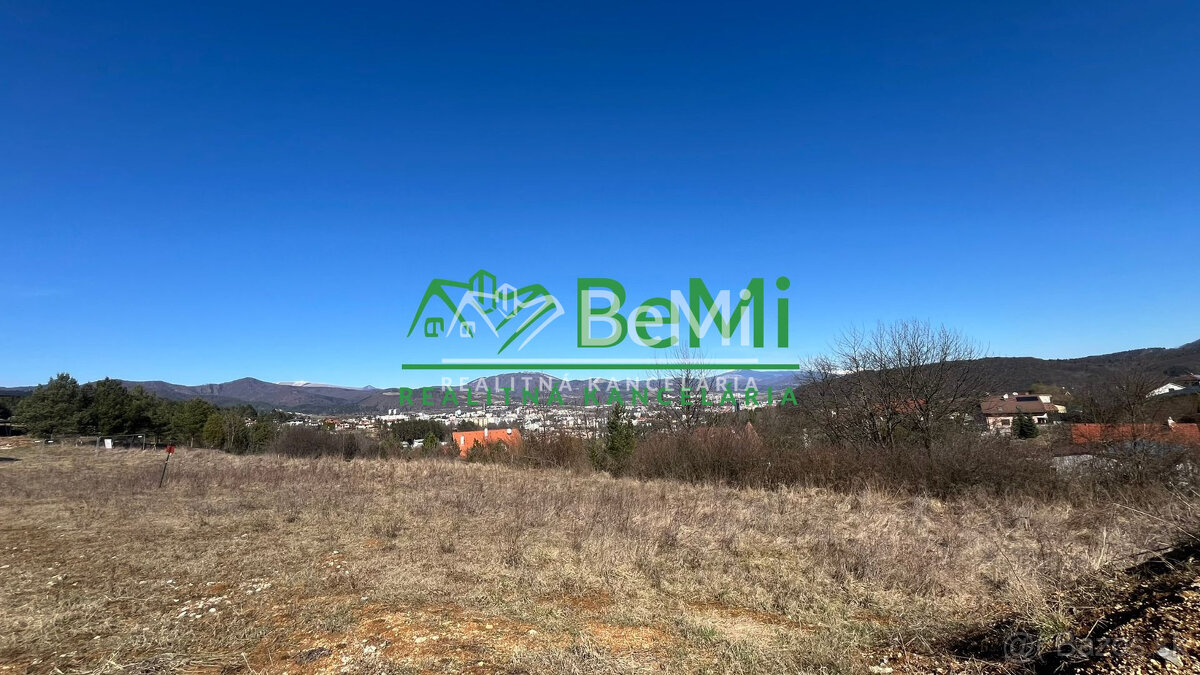 Stavebný pozemok 1208 m2, výhľad na mesto, Banská Bystrica - 7