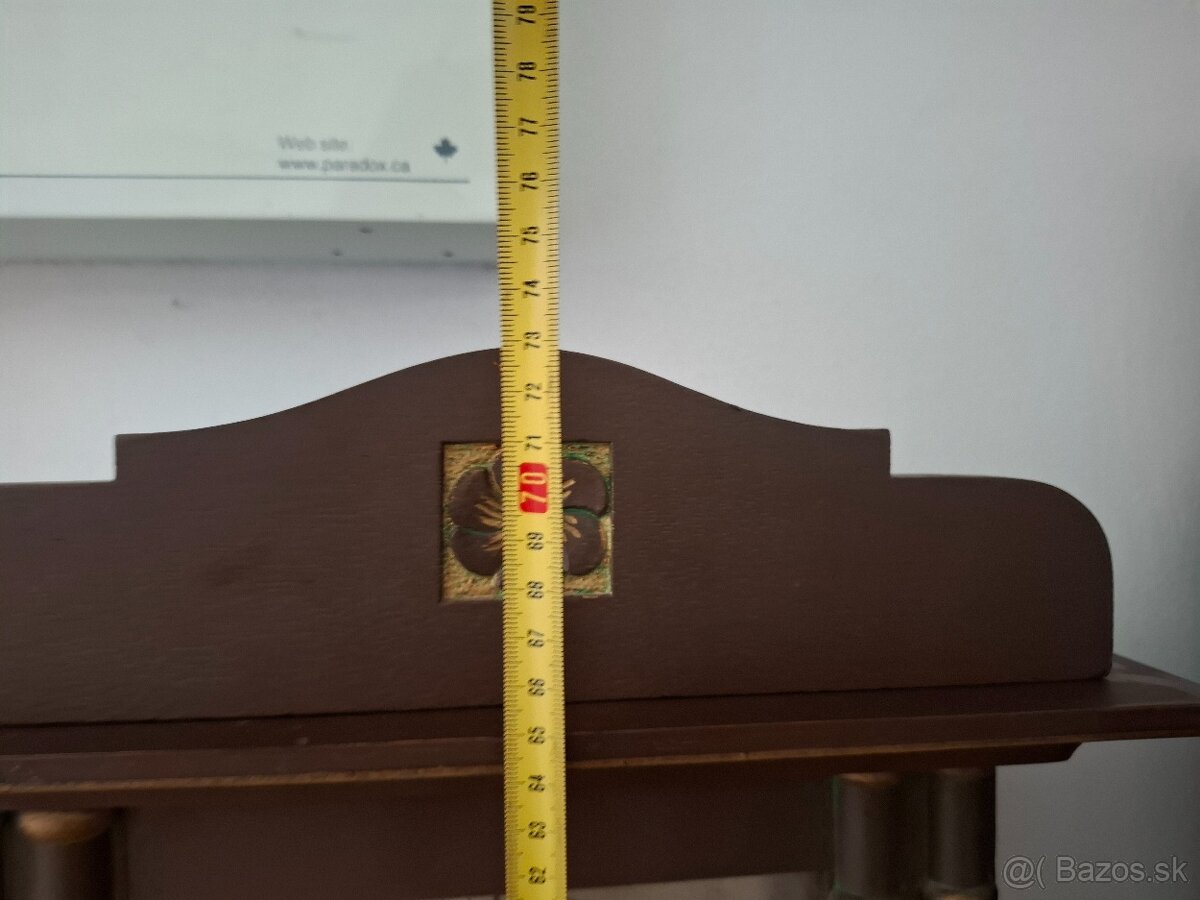 Predám funkčné starožitné nástenné hodiny JUNGHANS artdeco 7 - 7