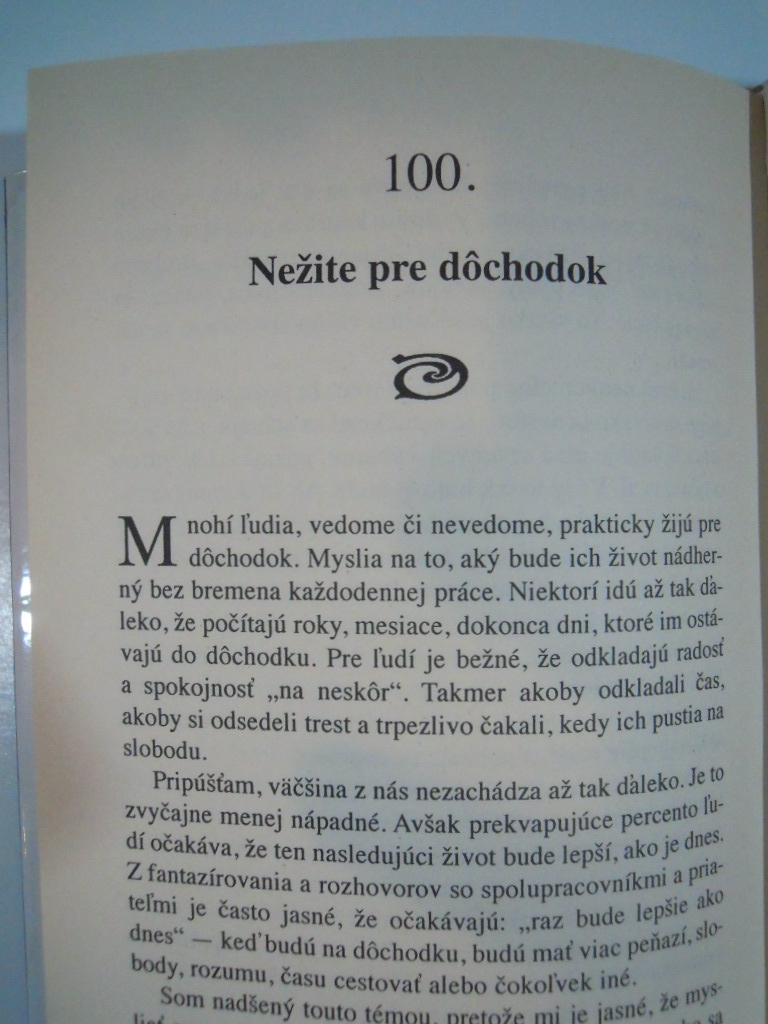 R. Carlson: Netrápte sa pre maličkosti v práci - 7