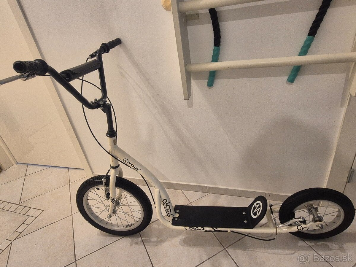 Kolobežka MASTER 16-12 biela-čierna - 7