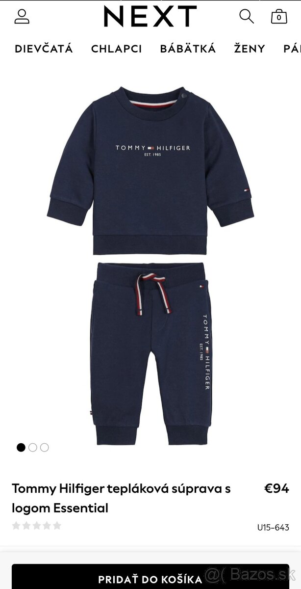 Mikina HUGO BOSS a HILFIGER - 7