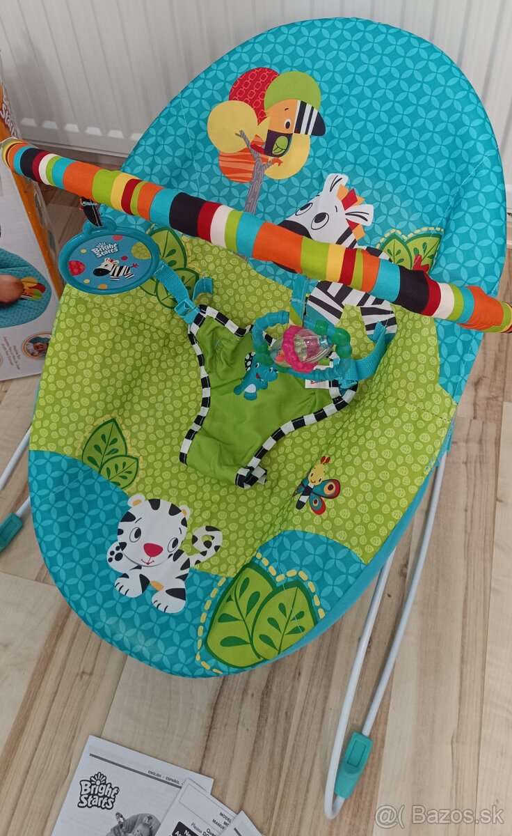 Bright Starts vibračné lehátko - 7