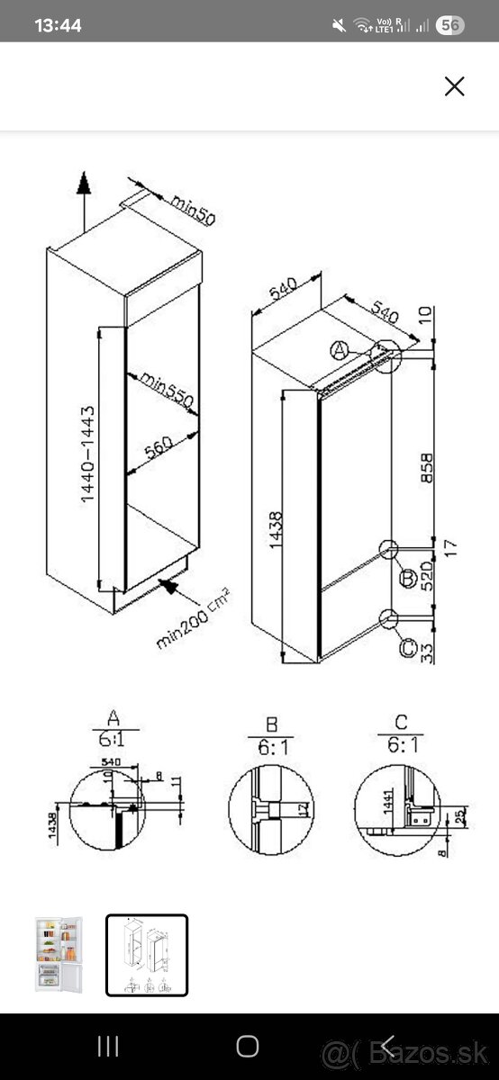 Chladnička Amica - 7