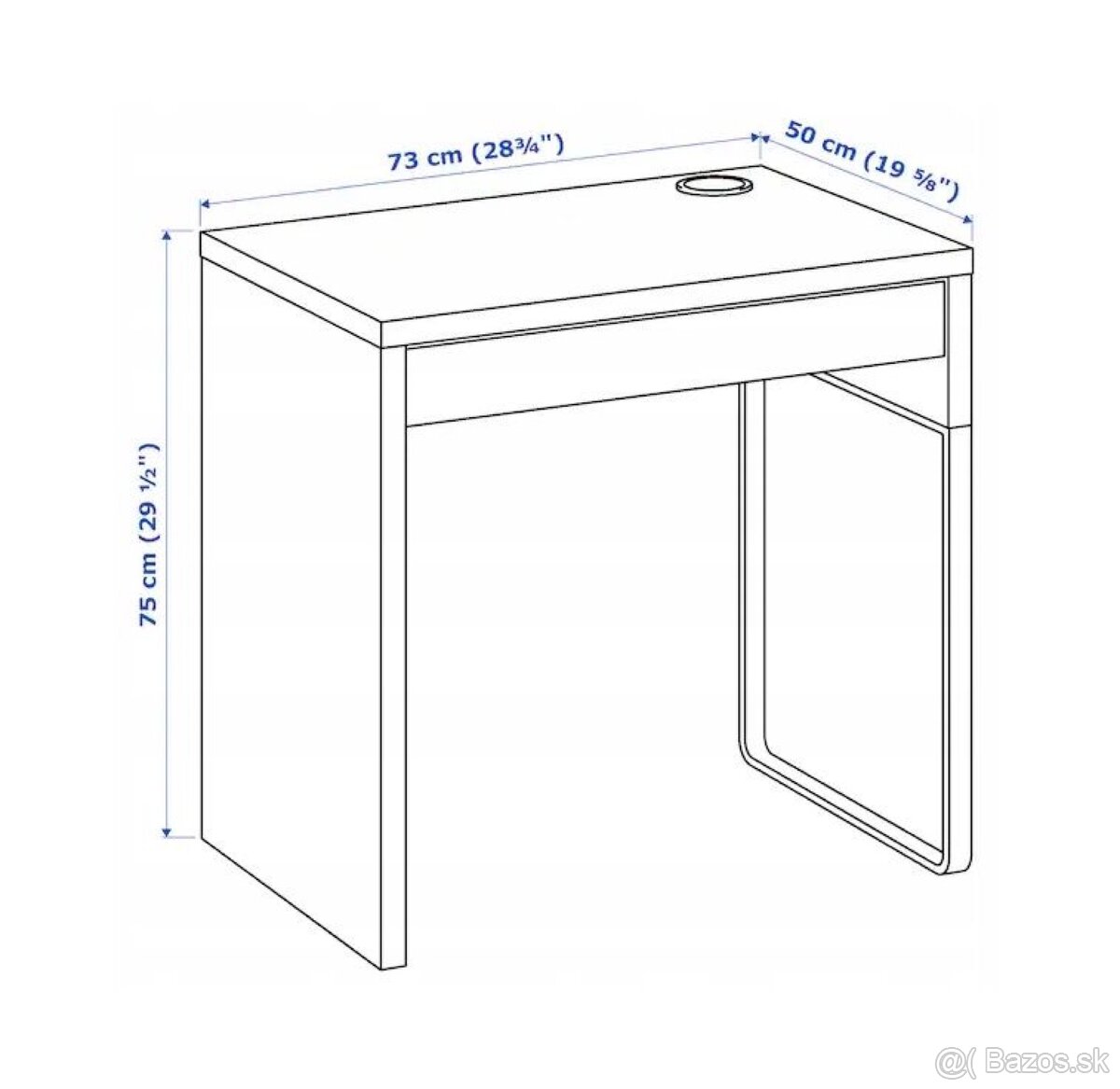 Pisaci stol Micke IKEA - 7
