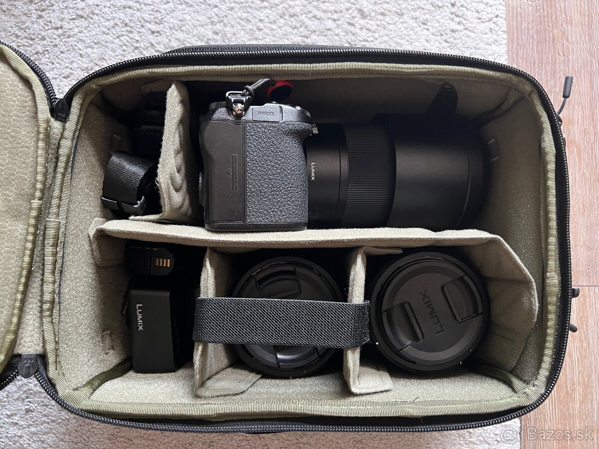 Panasonic Lumix S5D full-frame set s 3 objektivmi - 7