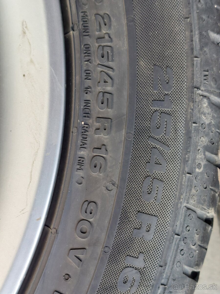 5x100 215/45 R16 7Jx16H2 ET46 - 7