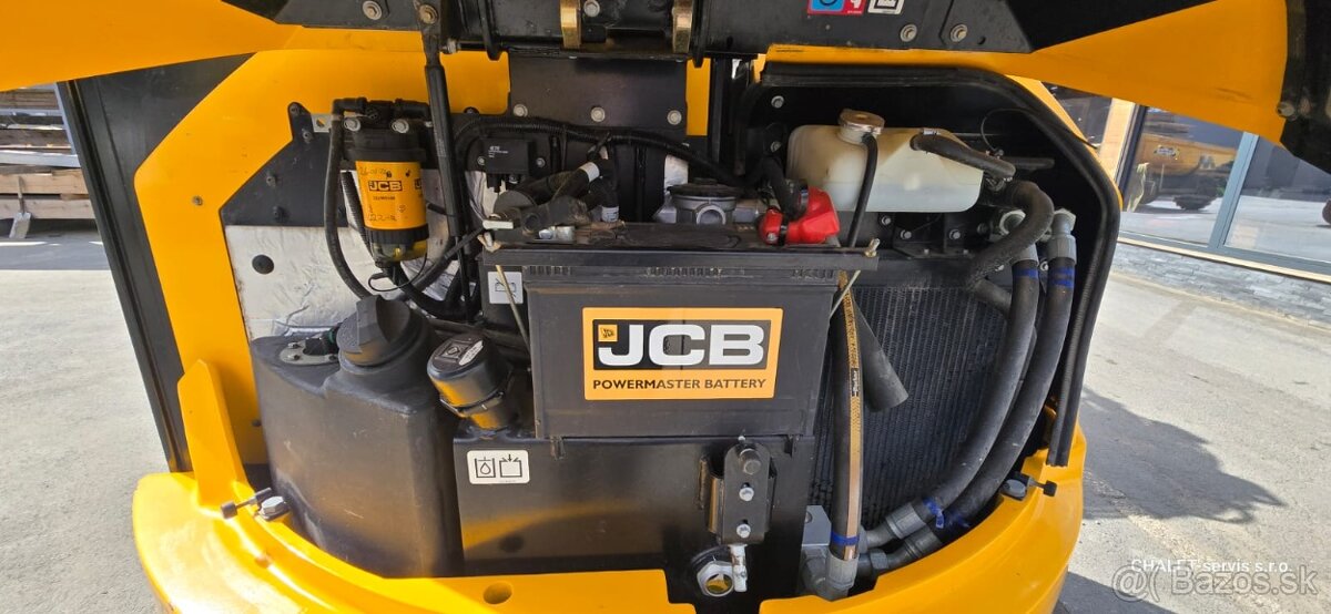 Minibagr JCB 57C-1, r.v. 2020, 1573 mth, nové pásy - 7