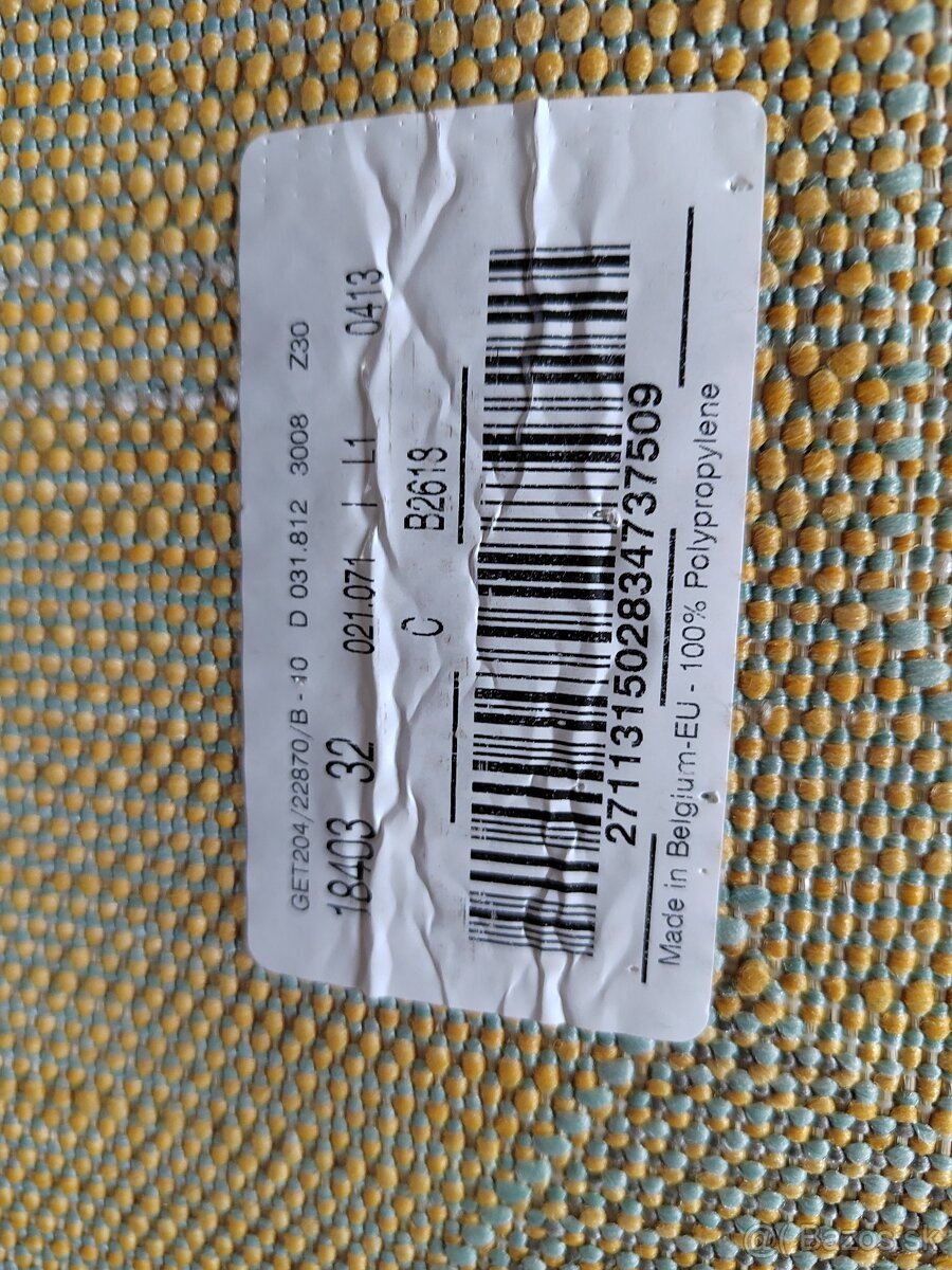 Detský koberec - tyrkysový 120x170 - NOVÝ - 7