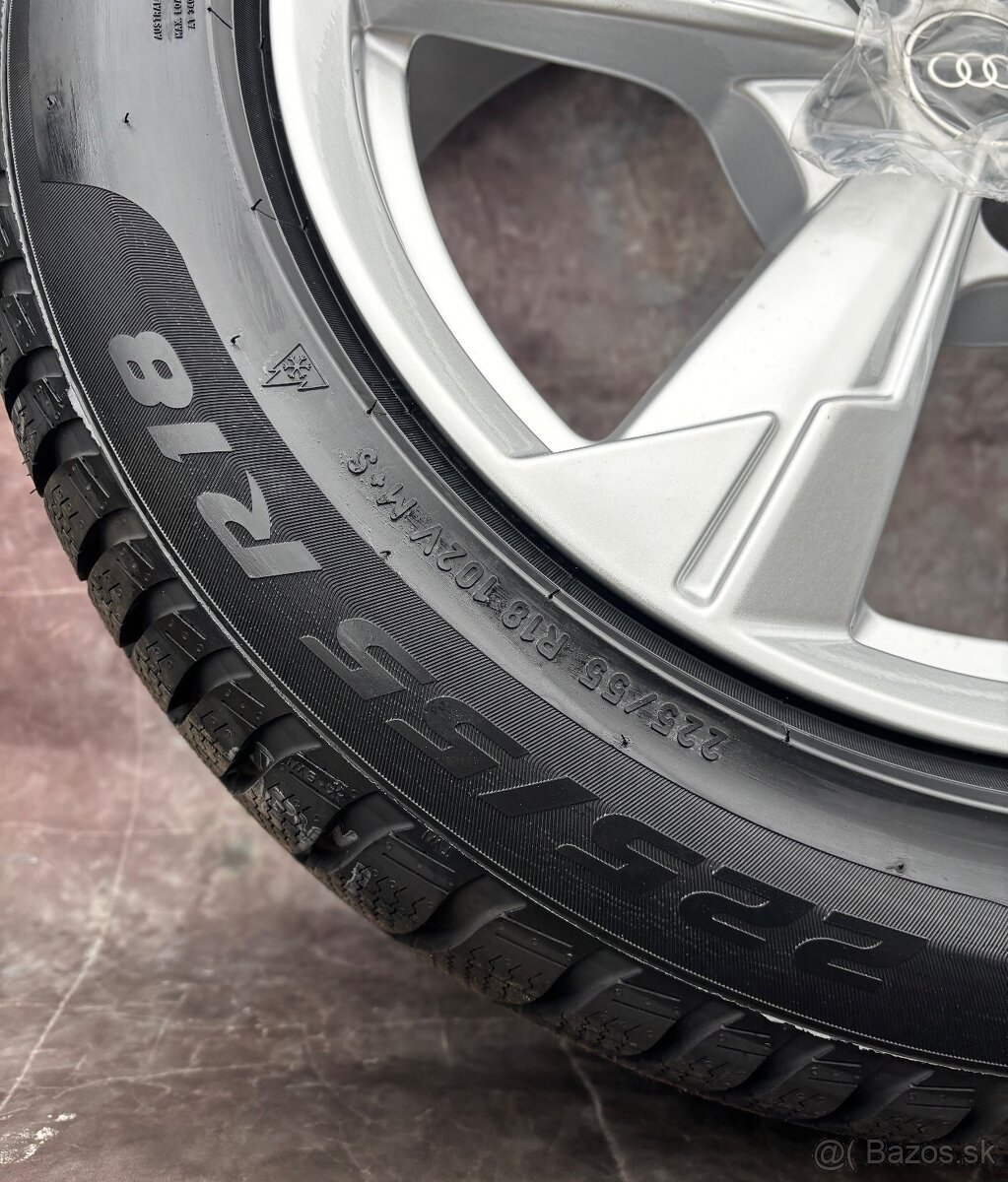 Originální Alu kola Audi A6 225/55/18 nepoužité DOT23 - 7
