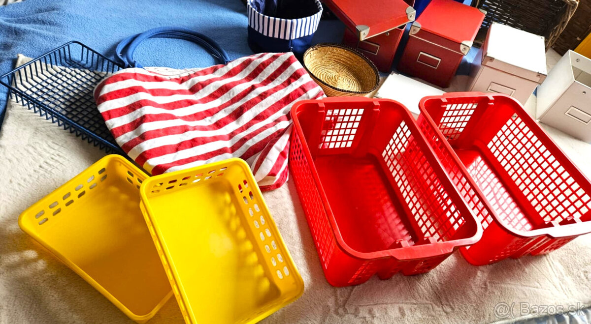 krabice, ulozne boxy, kosiky - mix - 7