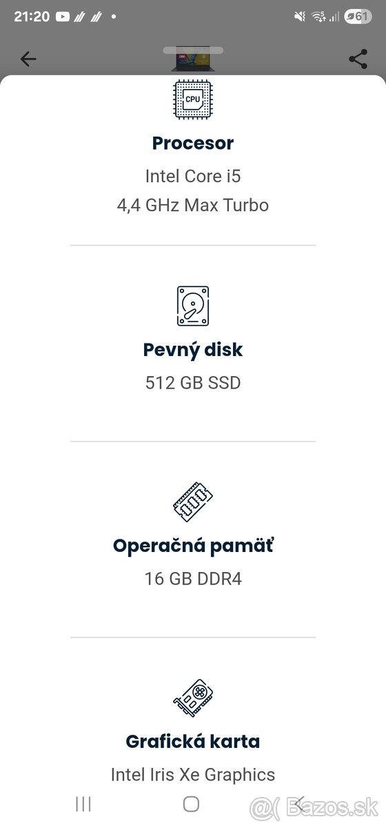 Asus vivobook 15" - 7