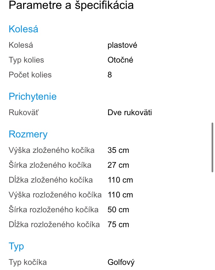 Golfový kočík - 7