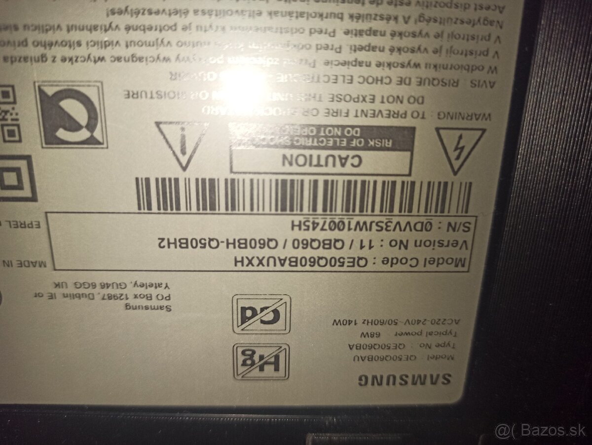 Samsung QE50Q60BAU diely - 7
