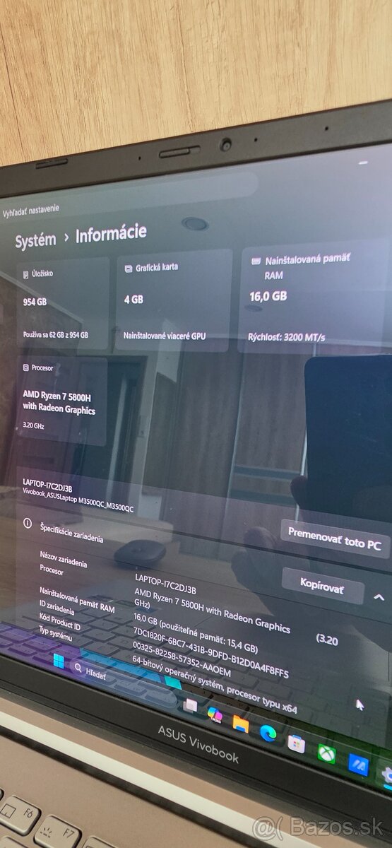 Asus vivobook 15 oled m3500qc - 7