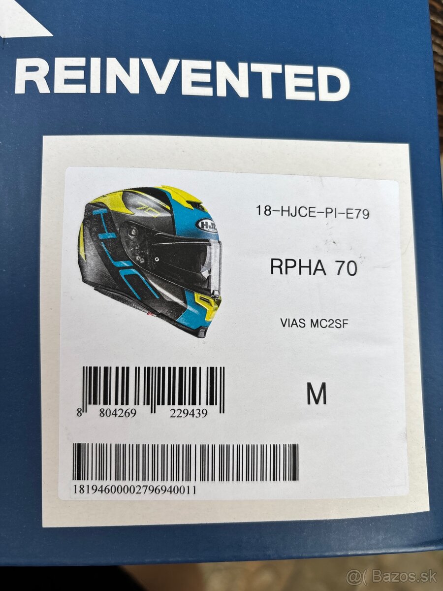 Prilba HJC RPHA 70 Vias MC2SF + interkom Cardo FreeCom 2+ - 7