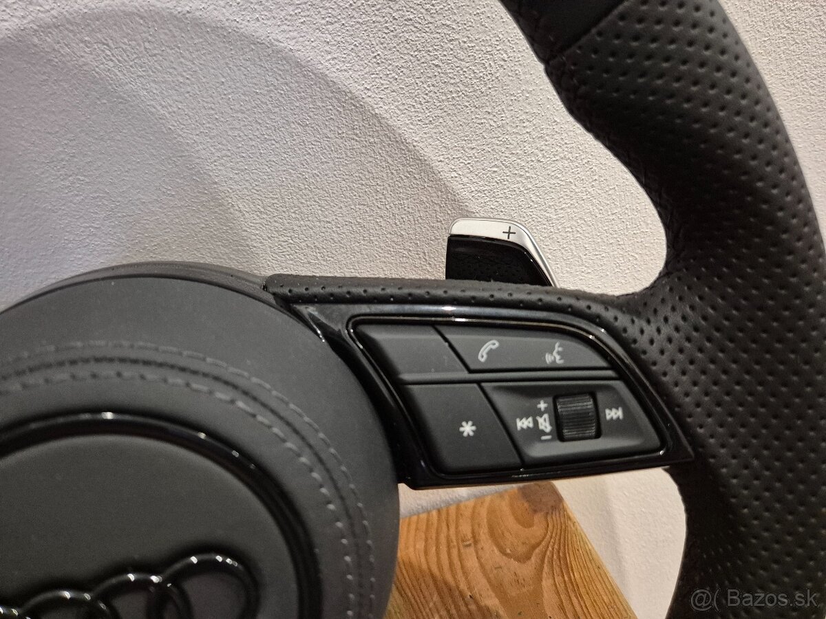 AUDI SLINE VOLANT MULTIFUNKCNY S PÁDLAMI A3 A4 A5 A6 Q5 Q7 - 7