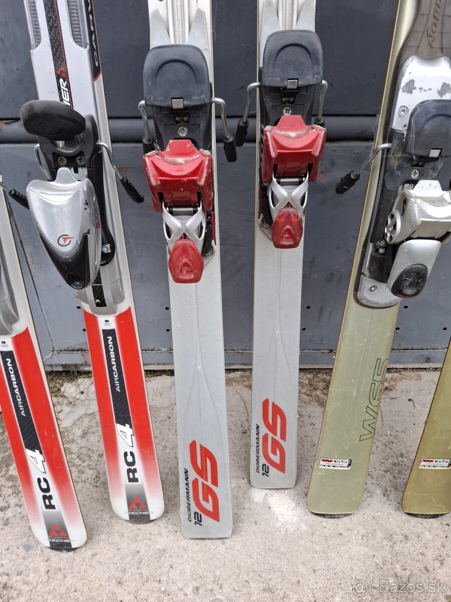 Predám zjazdové lyže Fischer, Nordica, Techno. - 7
