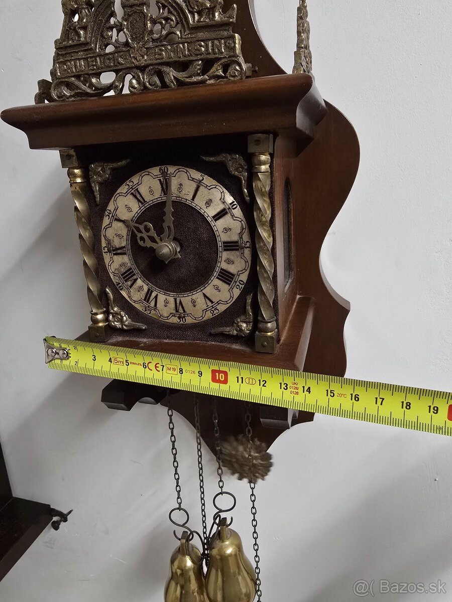 Krasne nástenné hodiny maličké - 7