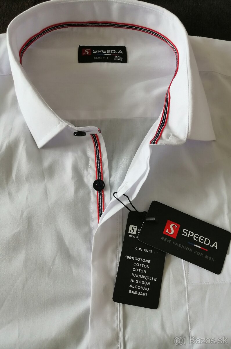 Pánska elegantná košeľa SPEED.A, veľ. XXL - 44/45 - 7