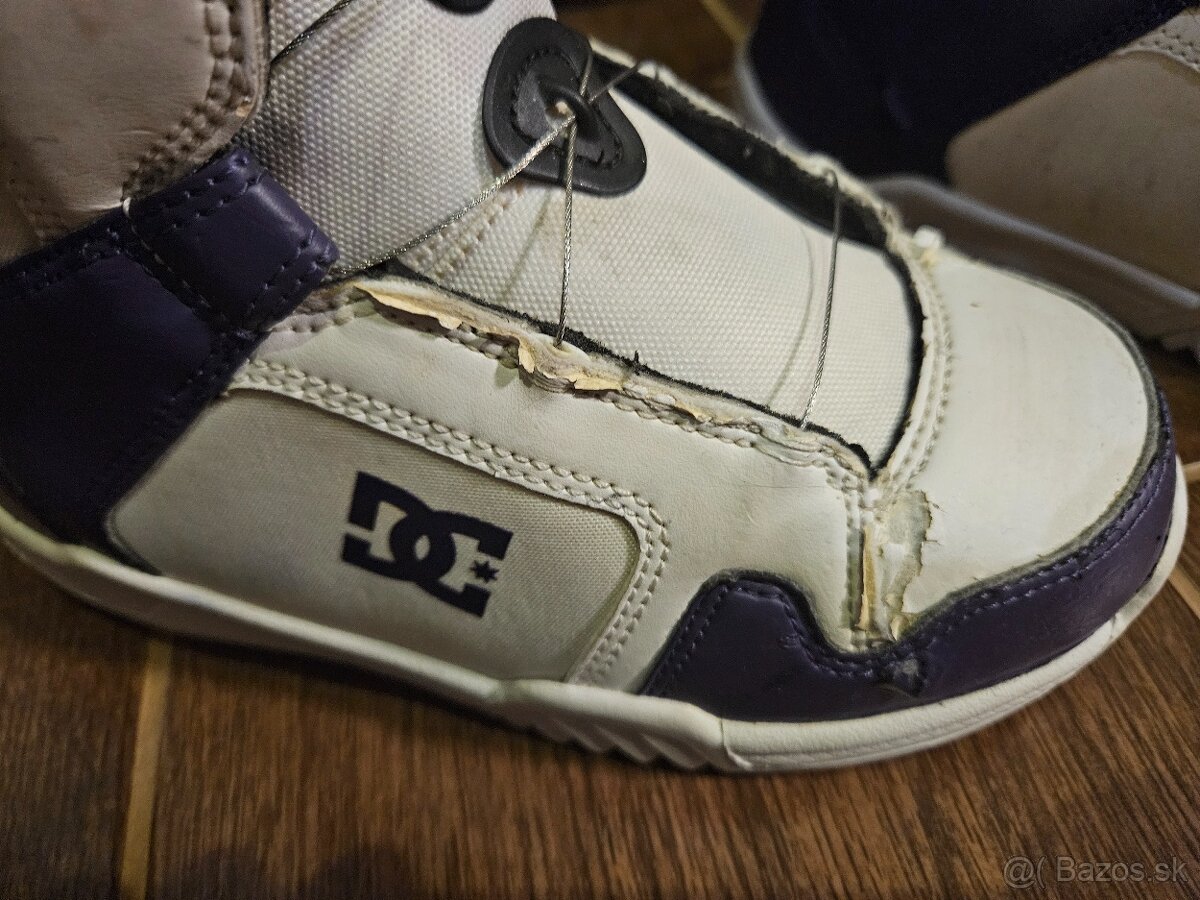 Detské snowboardové topánky DC - 7