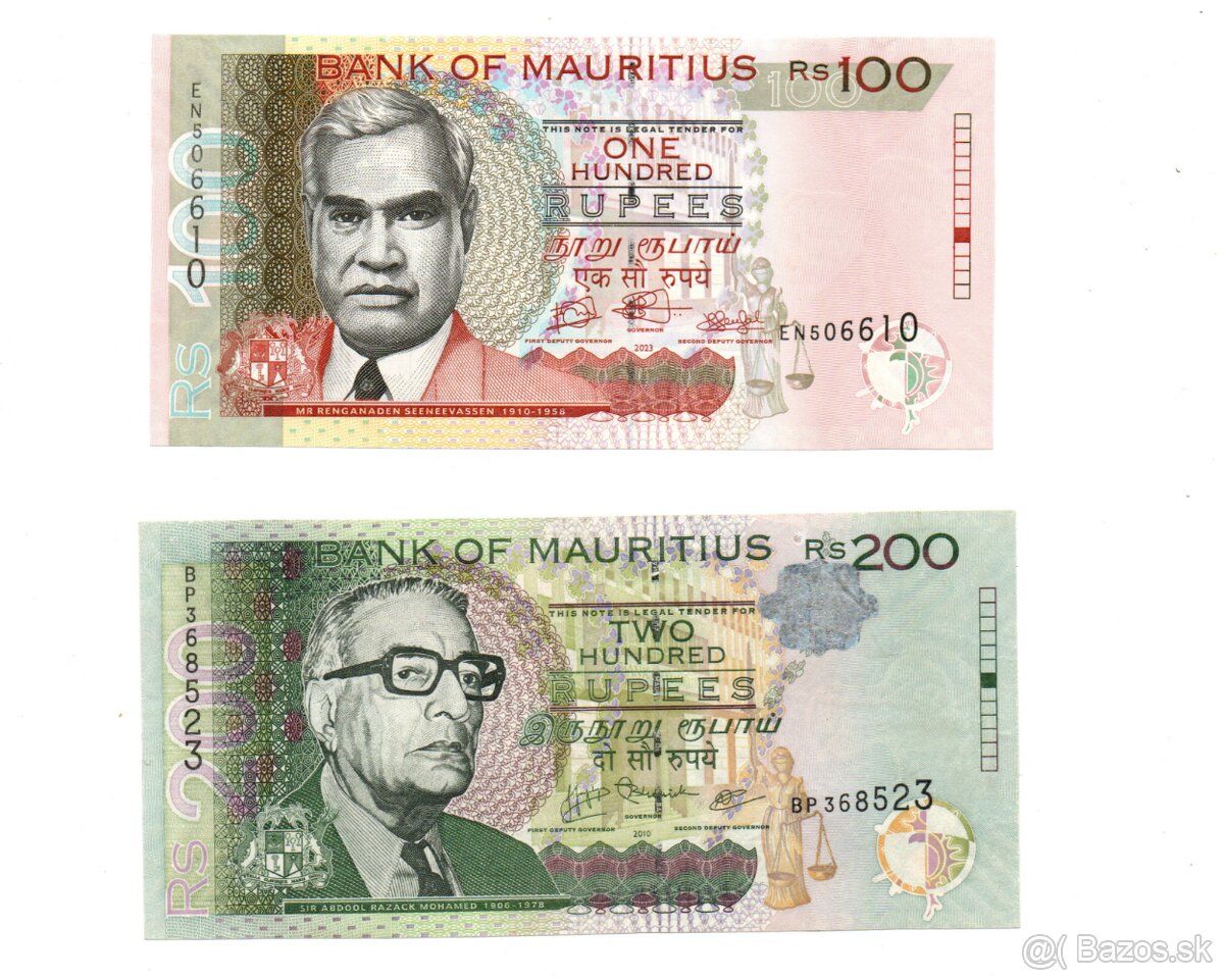 Bankovky zo Sveta - 7