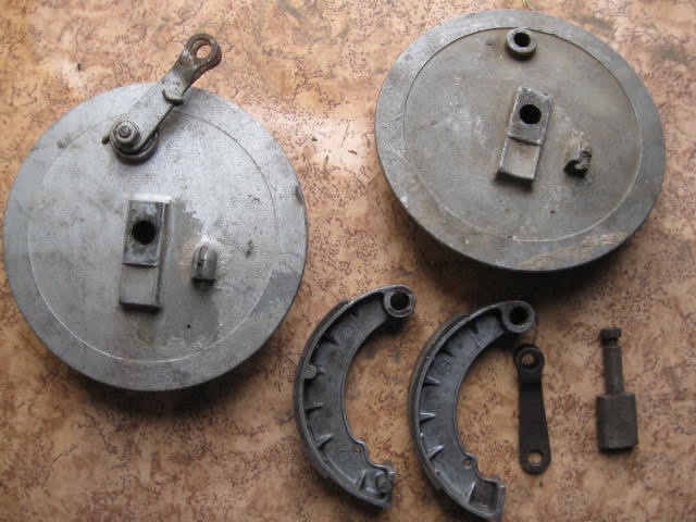 JAWA , ND 16 bubon , štíty, čeluste - 7