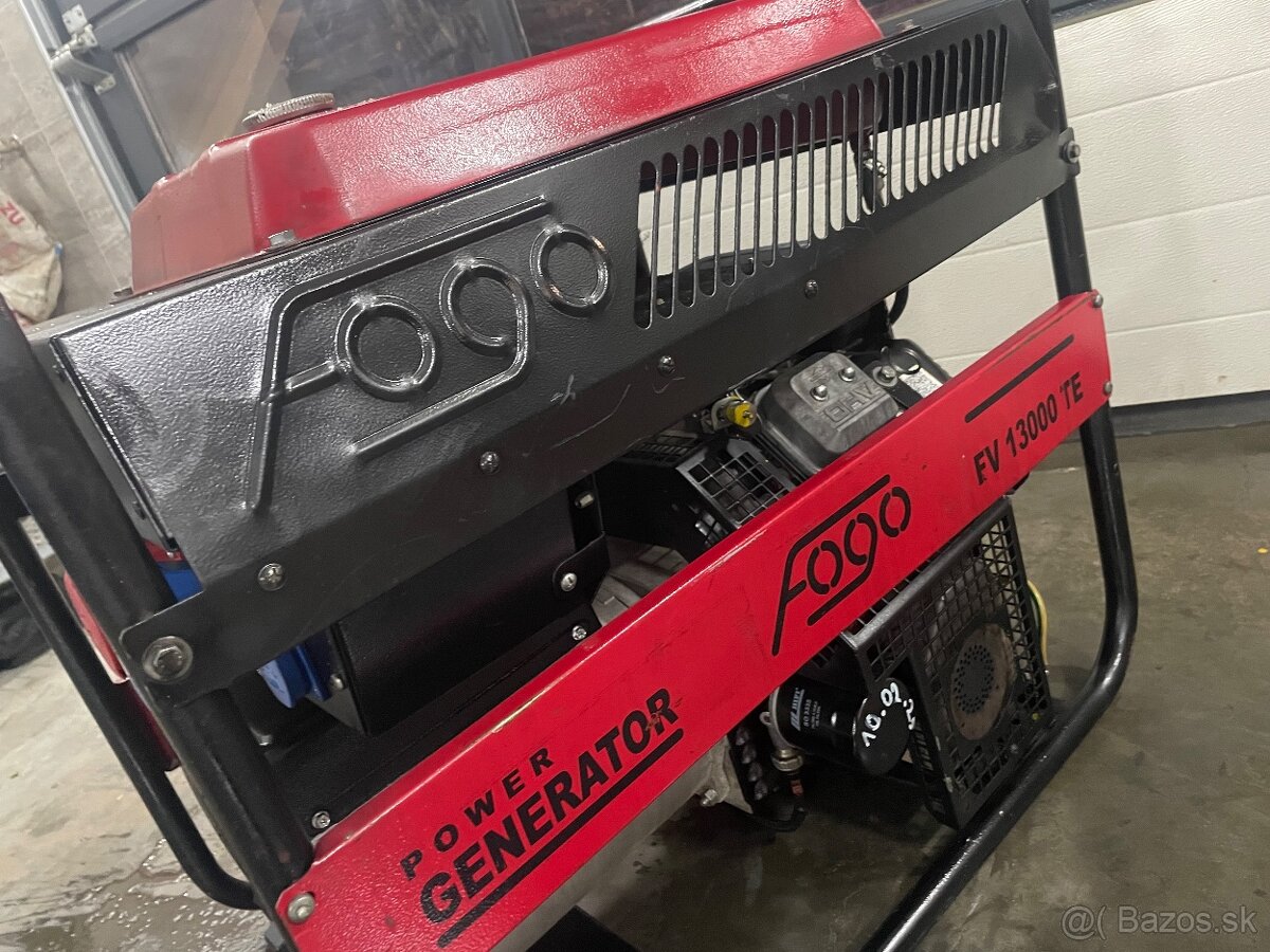 Generátor FOGO 13KVA ako nový z Nórska, motor BRIGGS 440 mtg - 7