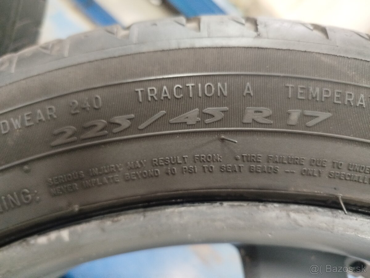 5x100 R17 225/45r17 Letné - 7