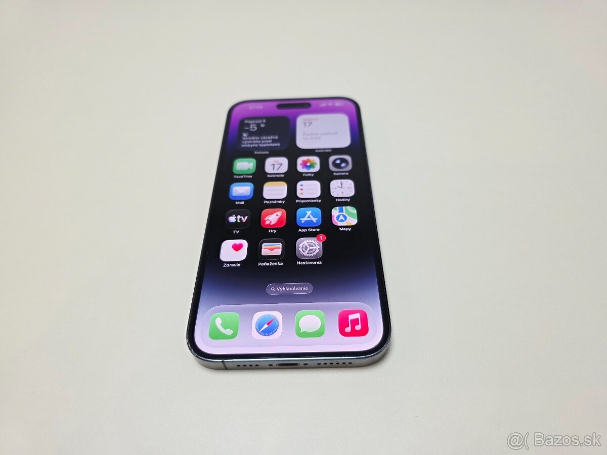 APPLE IPHONE 14 PRO MAX 128GB DEEP PURLPE,BATERKA 100% - 7