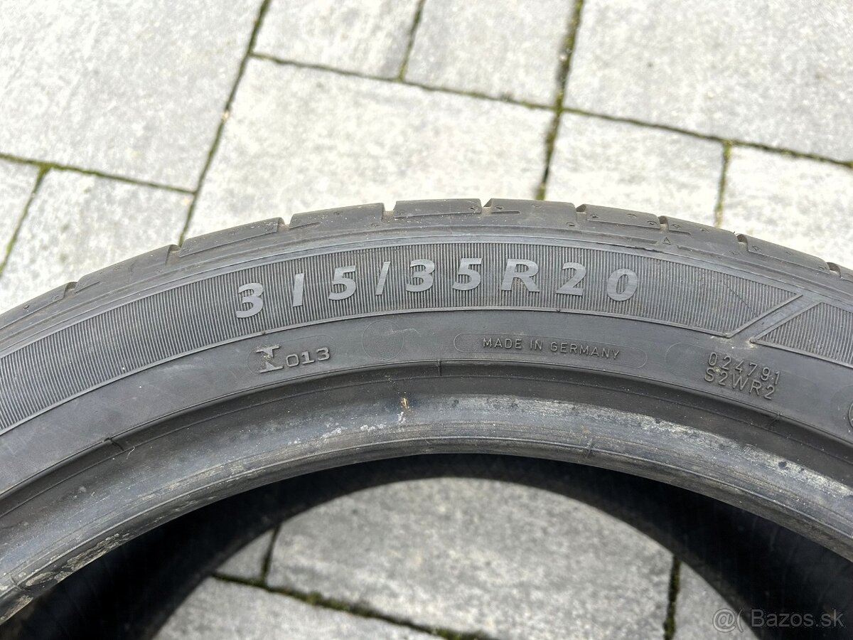 315/35 R20 Dunlop letne - 7