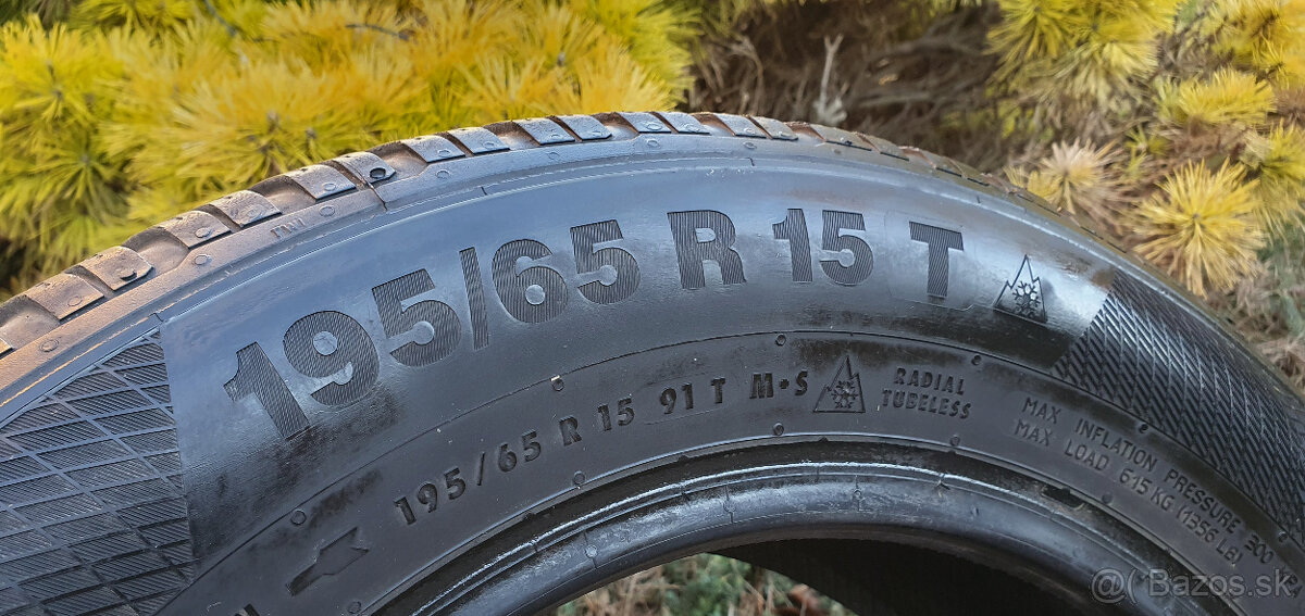 CONTINENTAL ContiWINTER ts 850, ZIMNE, 195/65 R15 - 7