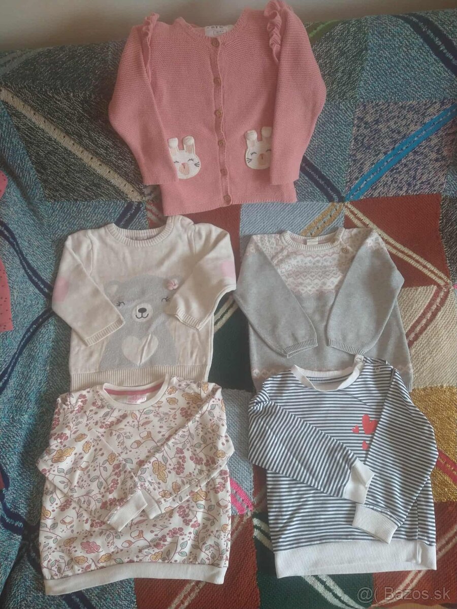 Balík oblečenia pre dievča 80-86 cm - 7