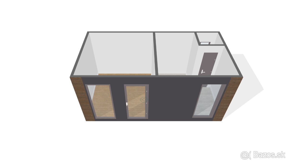 Modulovy dom, kontajner 6x3m - 7