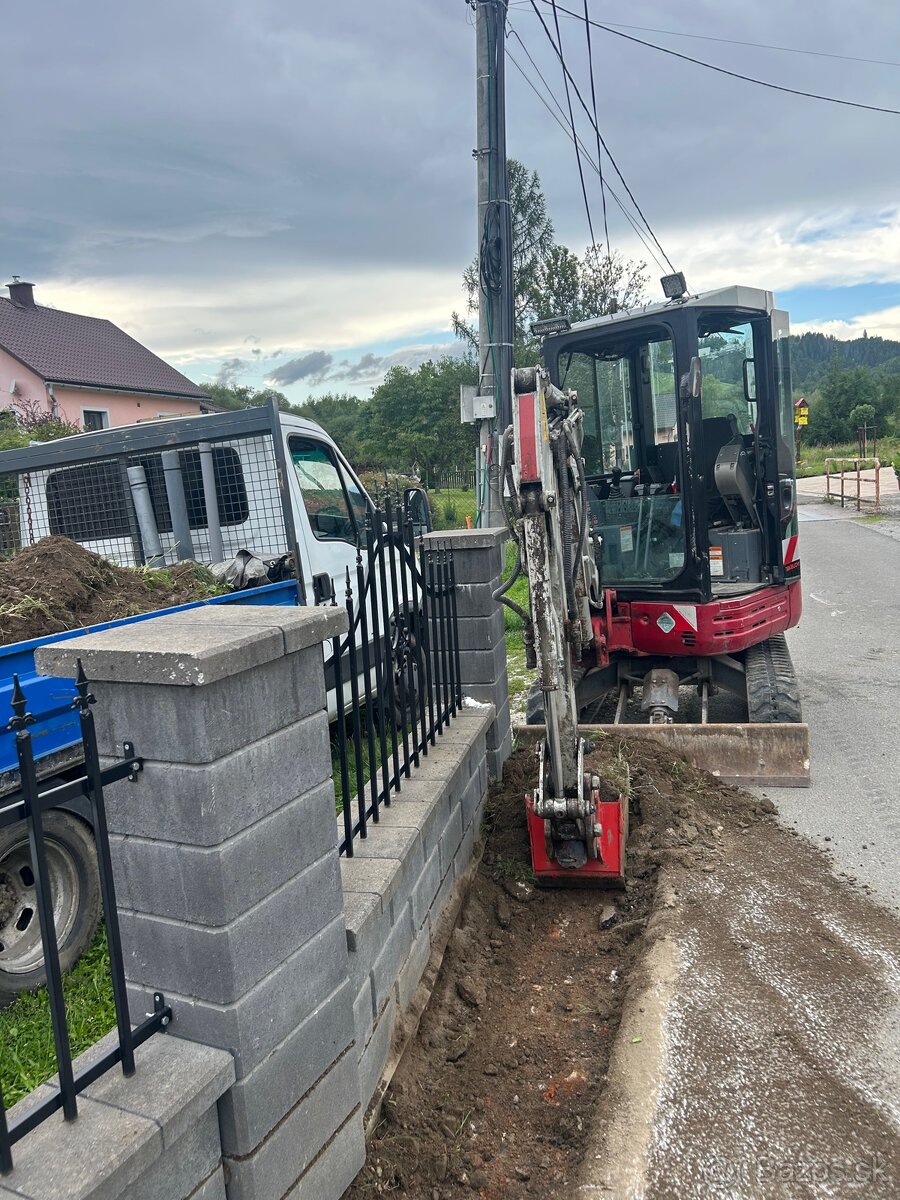 Požičiam Bager, dumper, vibračnu žehličku a vozík - 7