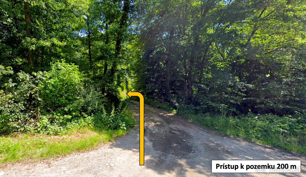 Bartošova Lehôtka – 700 m2 POZEMOK pri lese na chatku - 7