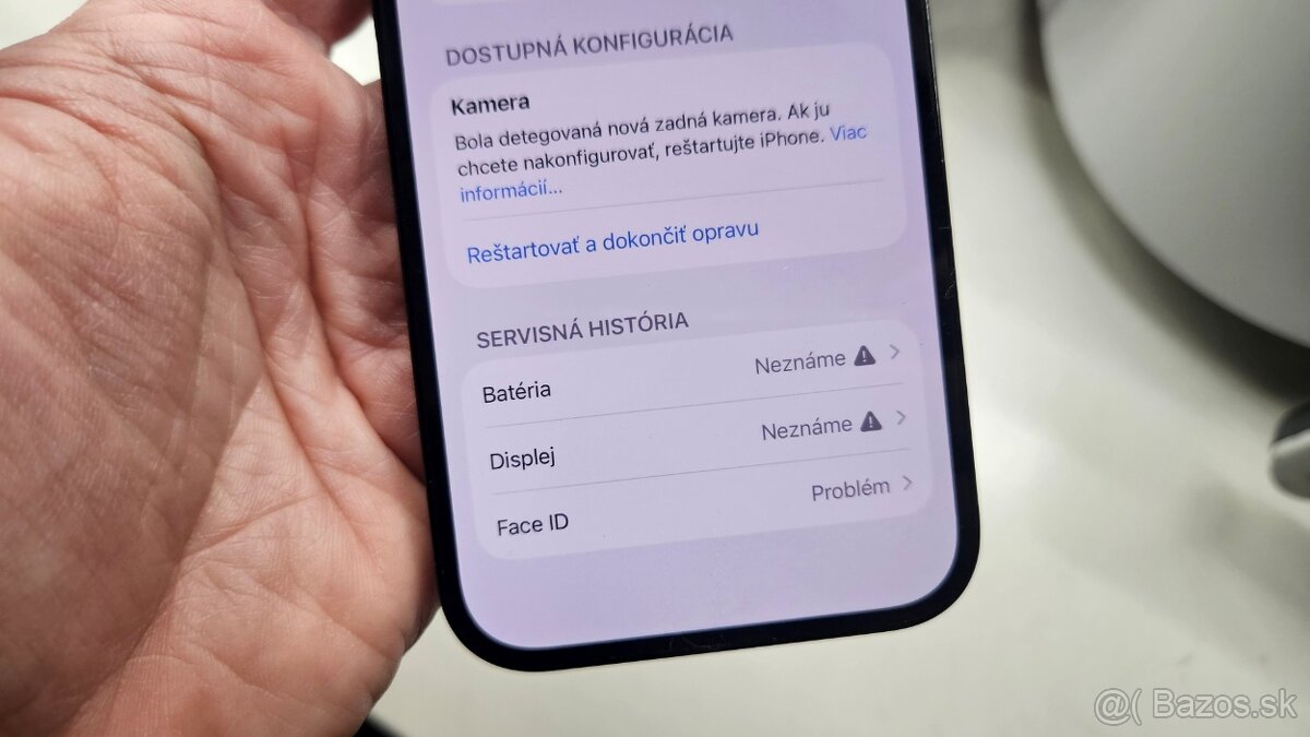 Apple iPhone 14 Pro 1TB - nejde faceID, nová batéria - 7