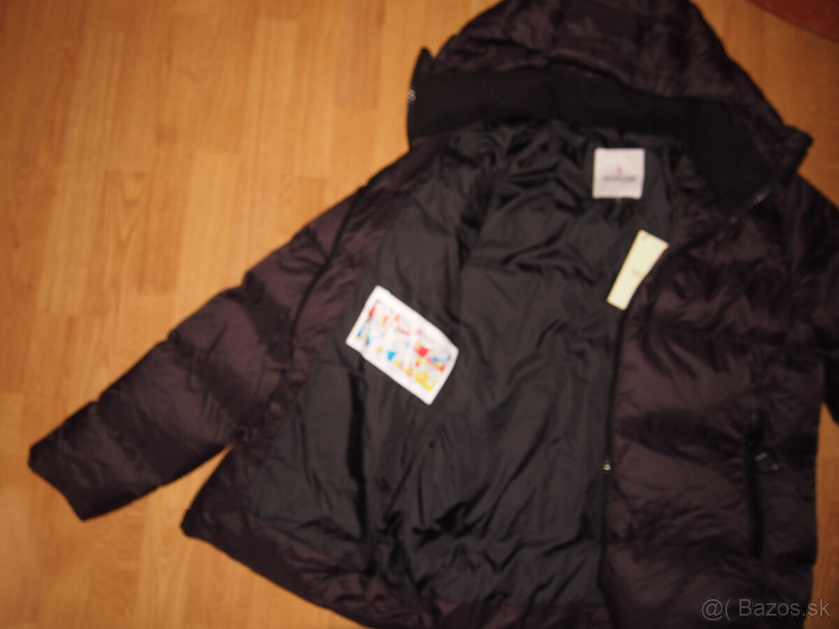 Moncler pánska zimná bunda čierna - 7