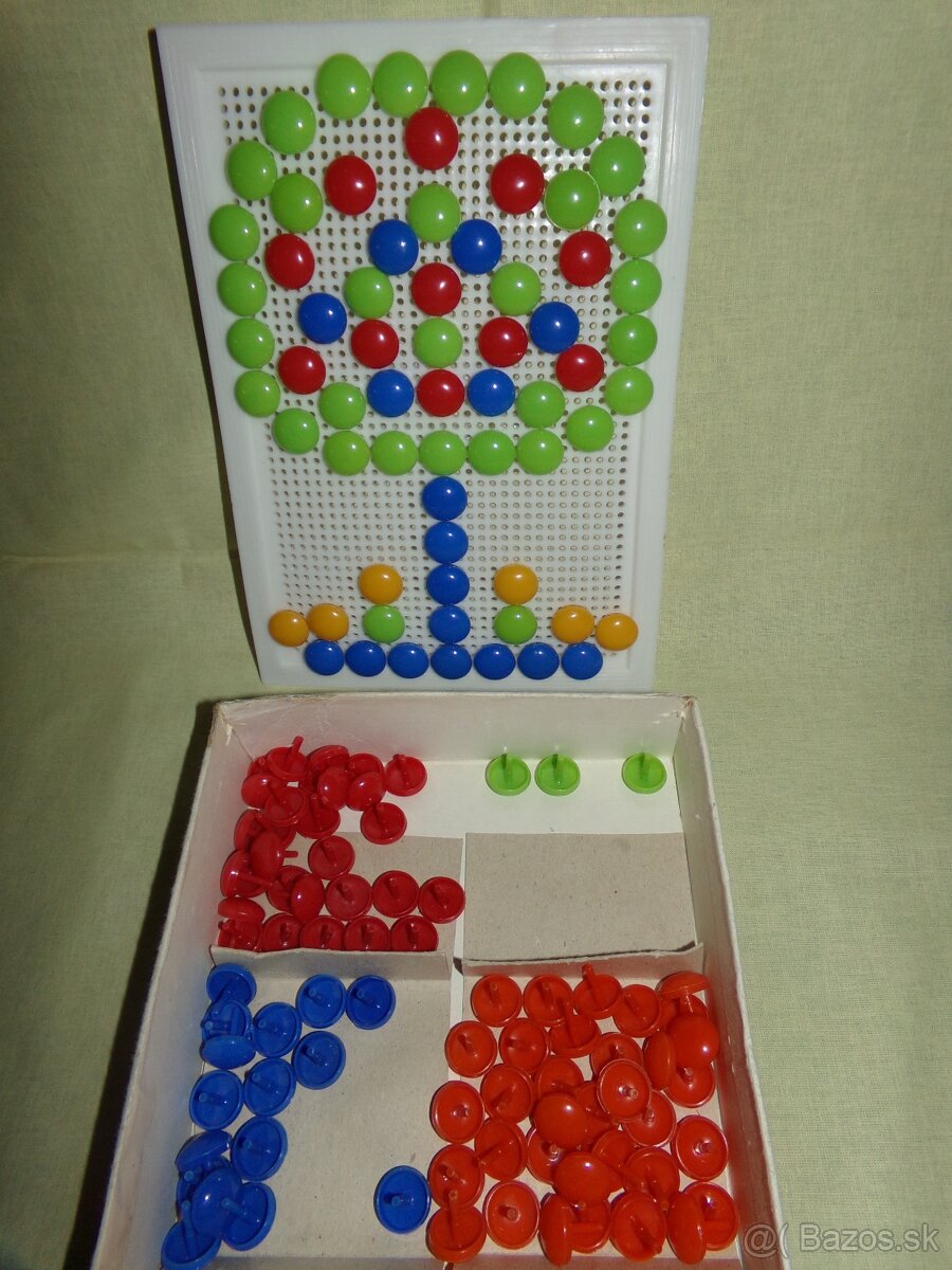 retro hra, hračka MOZAIKA - Bulharsko - 7
