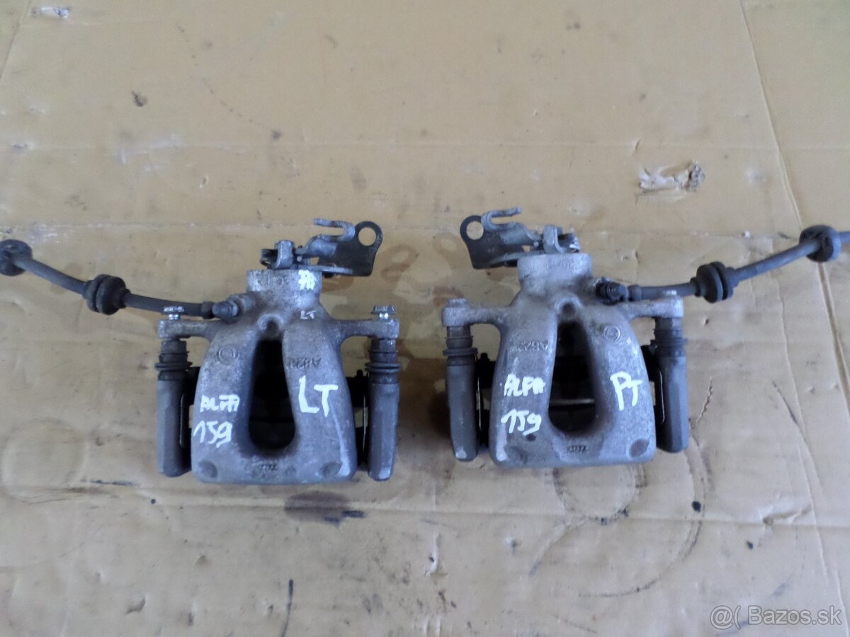 Brzdový systém, posilovač, ABS, kotúče Alfa Romeo 159 - 7