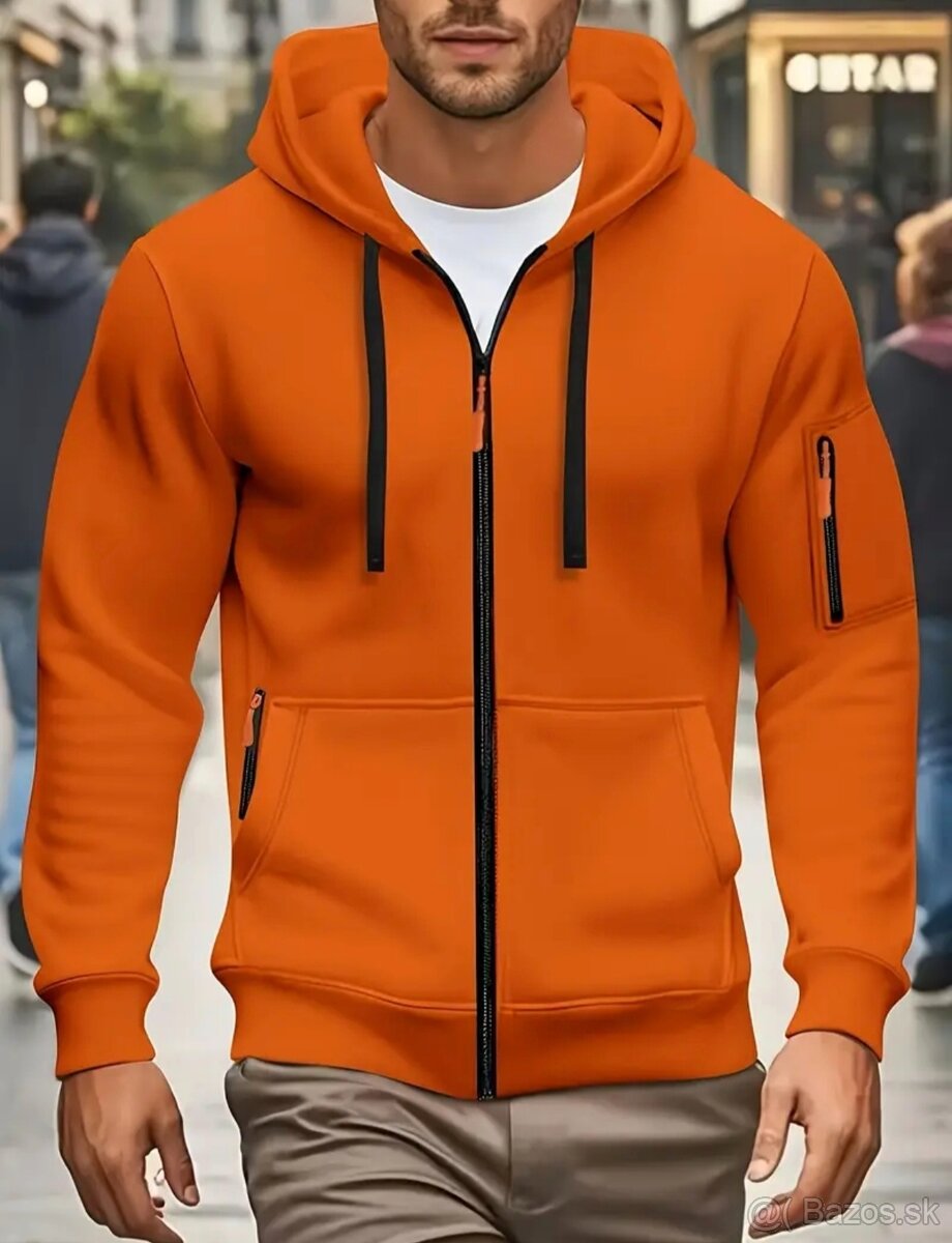 Pánska Mikina s Kapucňou - 7