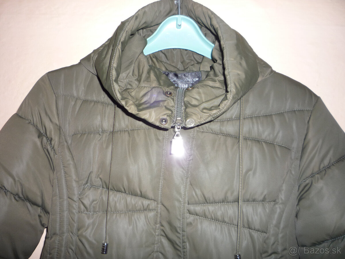 Dámsky prešívaný kabát s kapucňou zn. GAROFF - 7