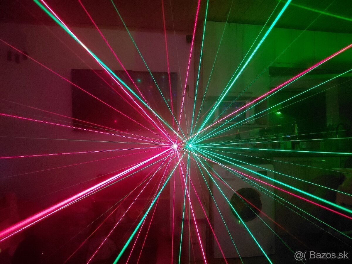 Airship III 192 LED efekt + RG laser - 7