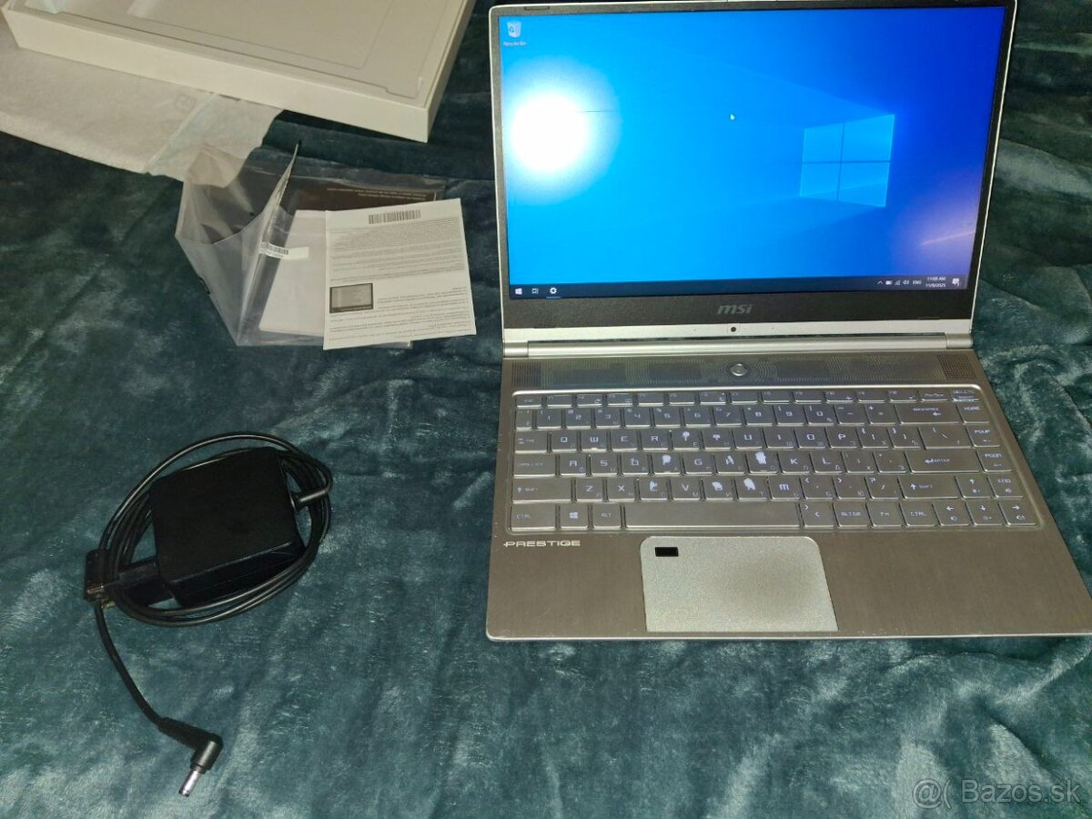 MSI PS42 Modern 8MO : Core i-5-8265U. 16 GB, SSD 240 GB - 7