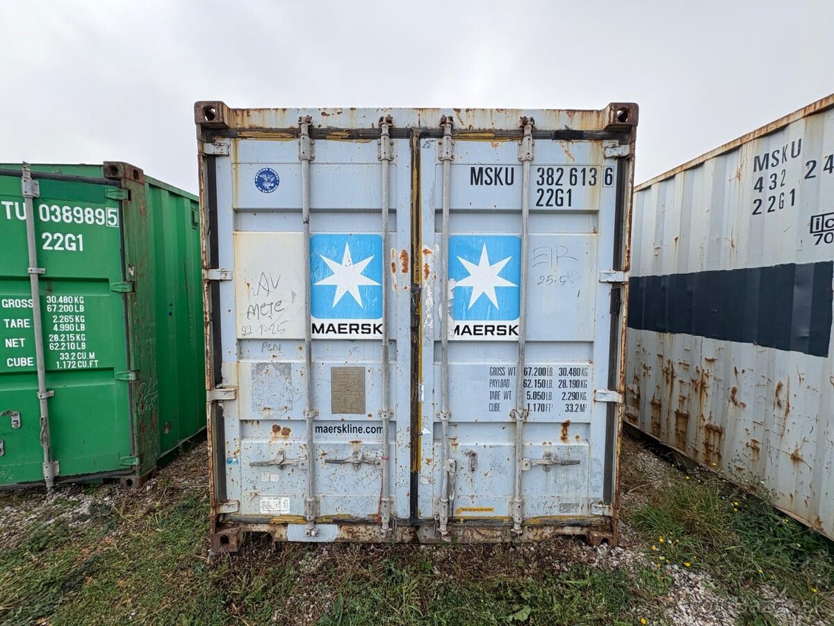 Predám lodný/skladový kontajner 6m AKCIA - 7