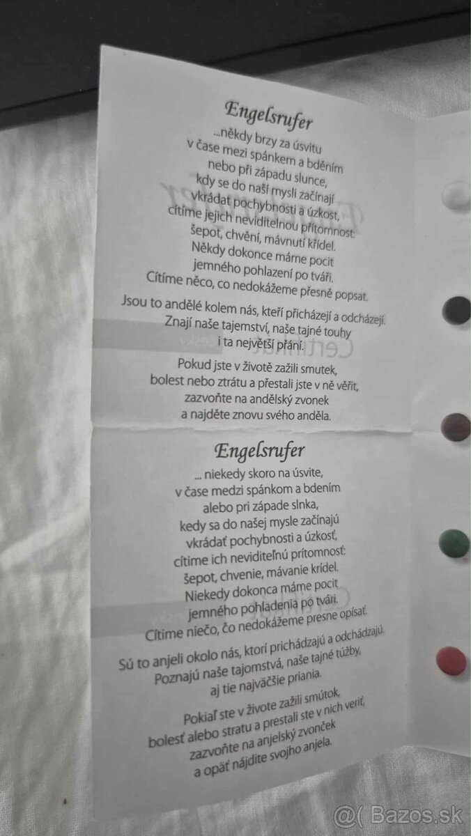 Prívesok s anjelským krídlom - 7