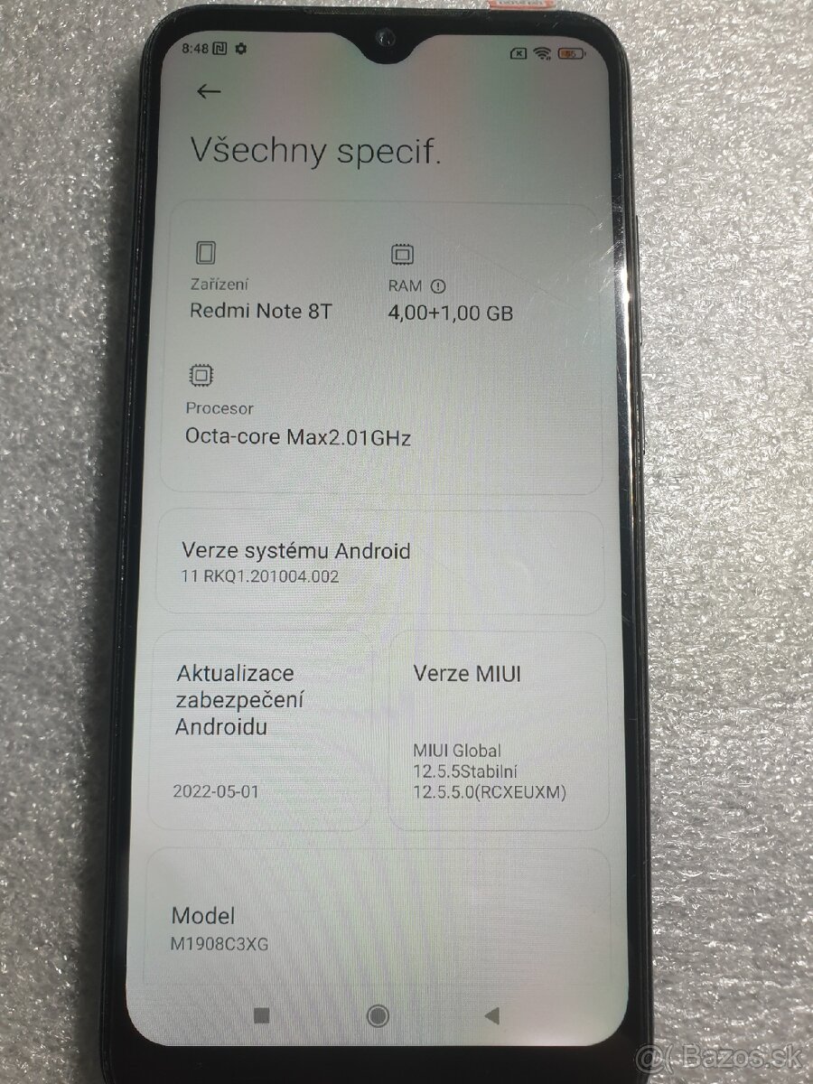 XIAOMI REDMI NOTE 8T - 7