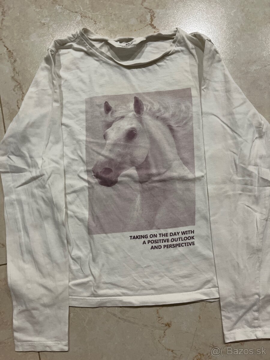 Dievčenské tričká s dlhým rukávom - 7