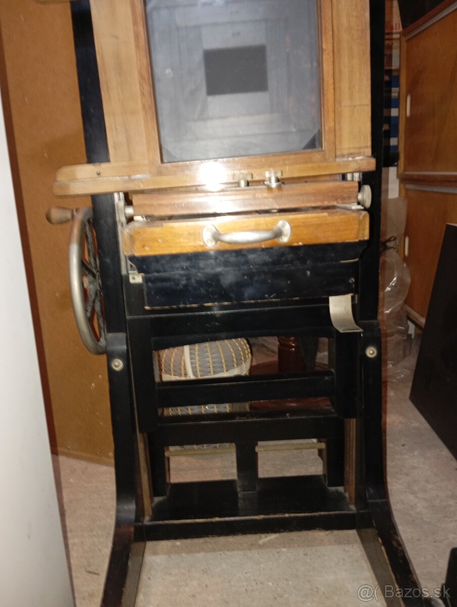 Historický fotoaparát veľký Ateliér, - 7