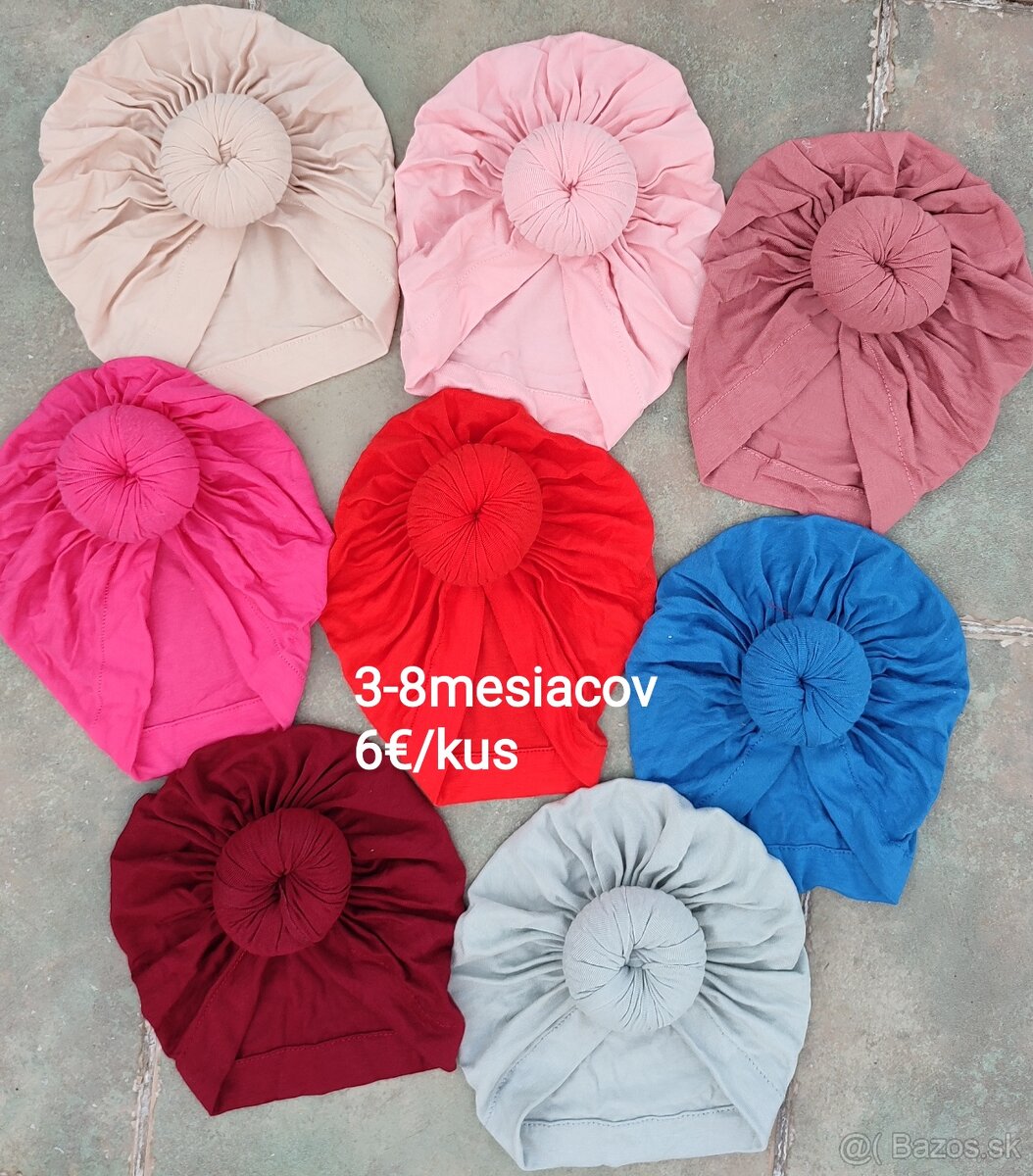 Jesenné čiapky pre bábätká - 7