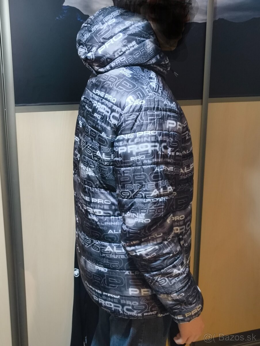 ALPINE PRO páperová bunda - obojstranná - 7
